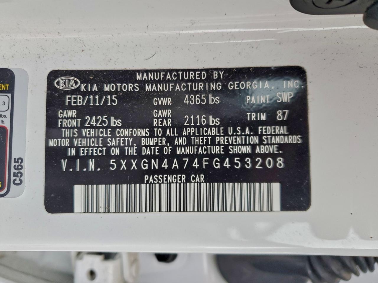 Kia Optima Ex Image 11