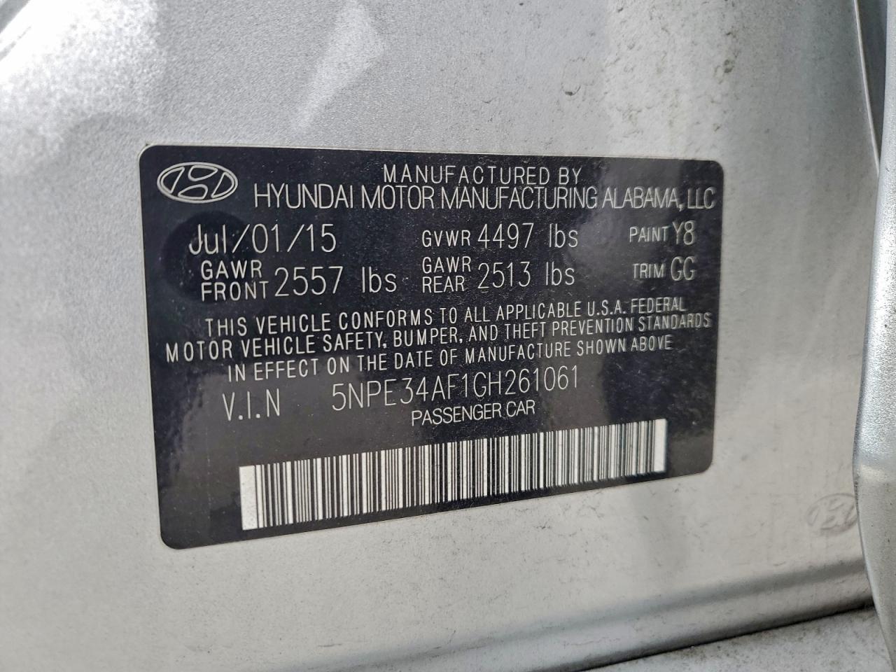 Hyundai SONATA Sport Image 9