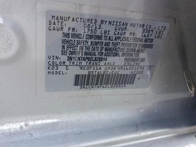 Nissan Versa S Image 10