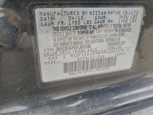 Nissan Versa S Image 10