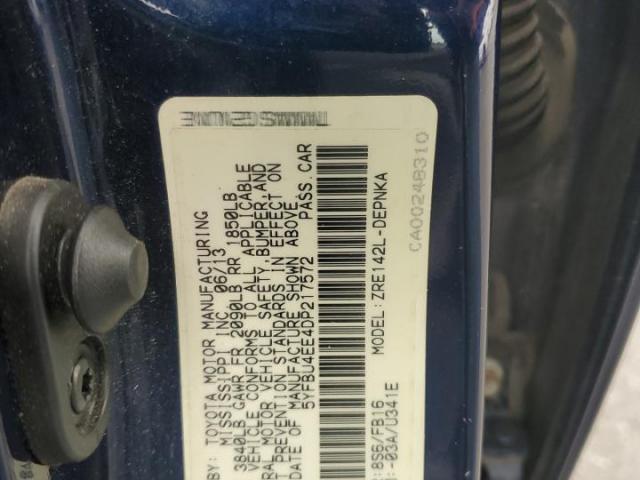 Toyota Corolla Base Image 10