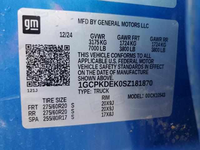 Chevrolet Silverado K1500 Lt Image 8