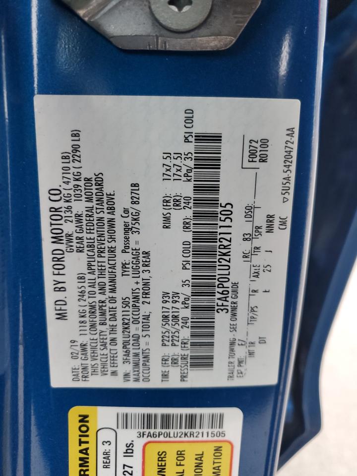 Ford Fusion Se Image 8