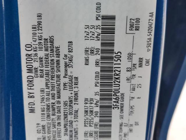 Ford Fusion Se Image 8