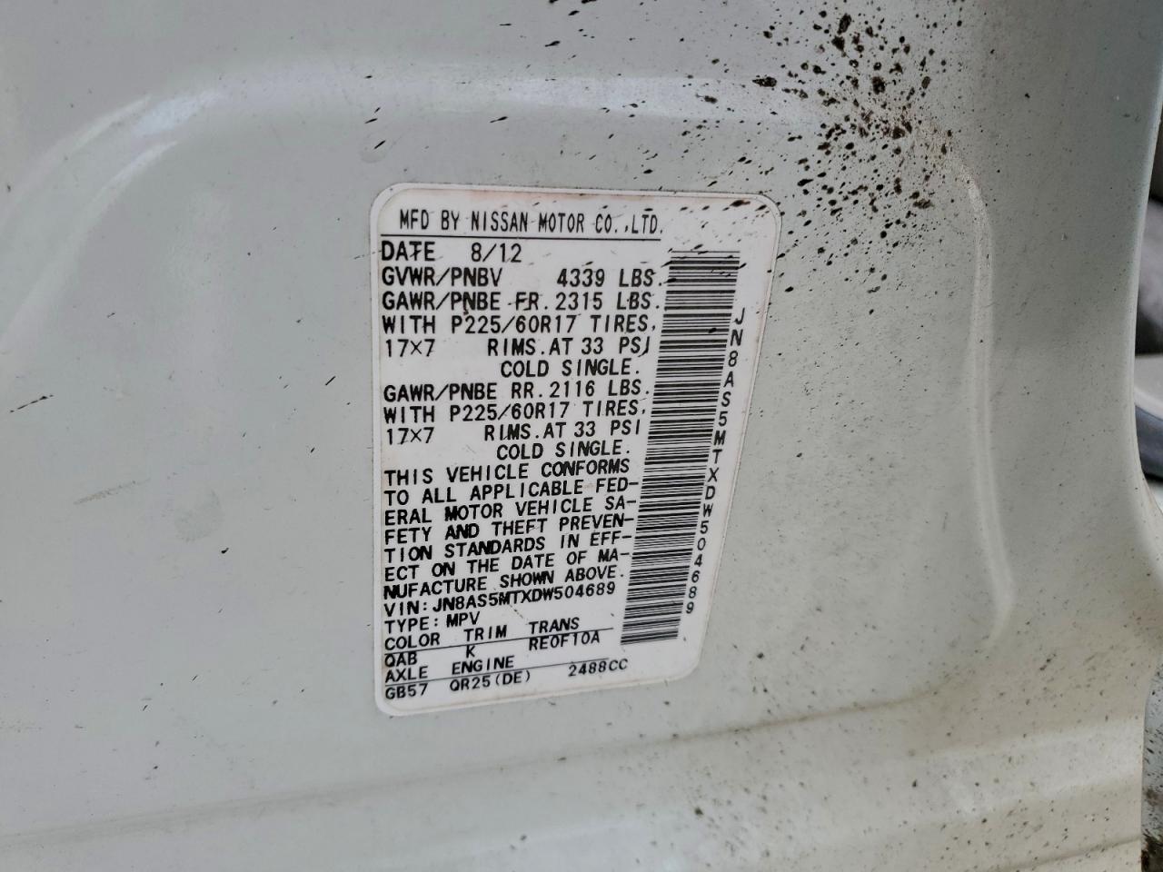 Nissan Rogue S Image 11