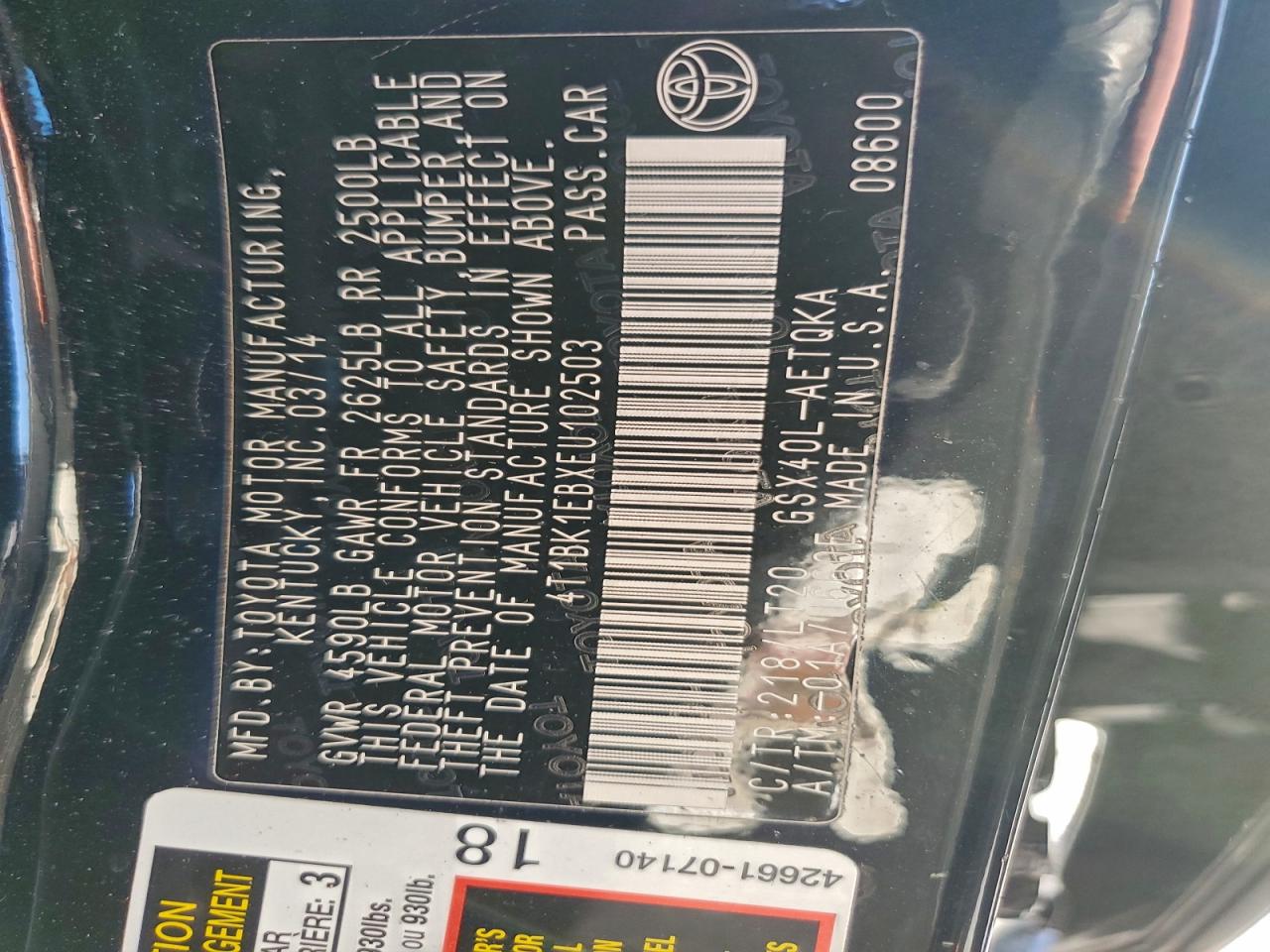 Toyota Avalon Base Image 12