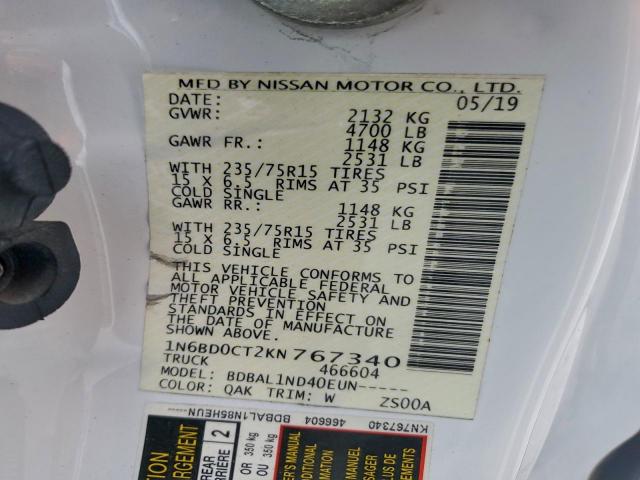 Nissan Frontier S Image 10