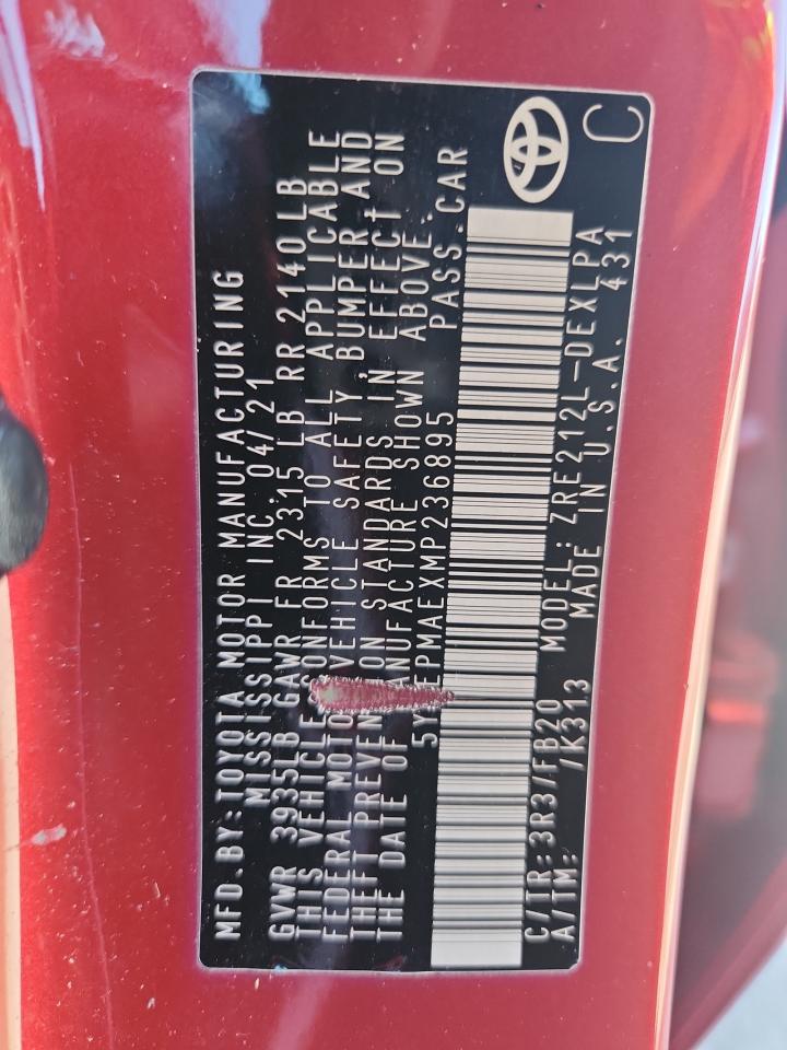 Toyota Corolla Le Image 10