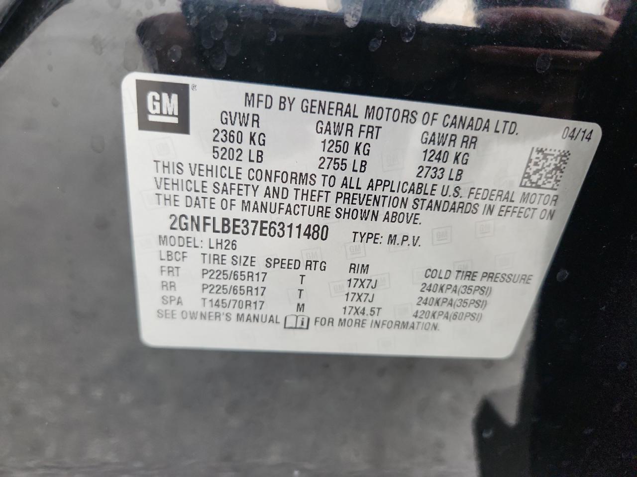 Chevrolet Equinox Lt Image 2