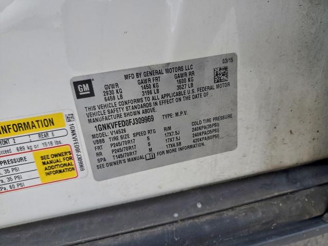 Chevrolet Traverse Ls Image 8