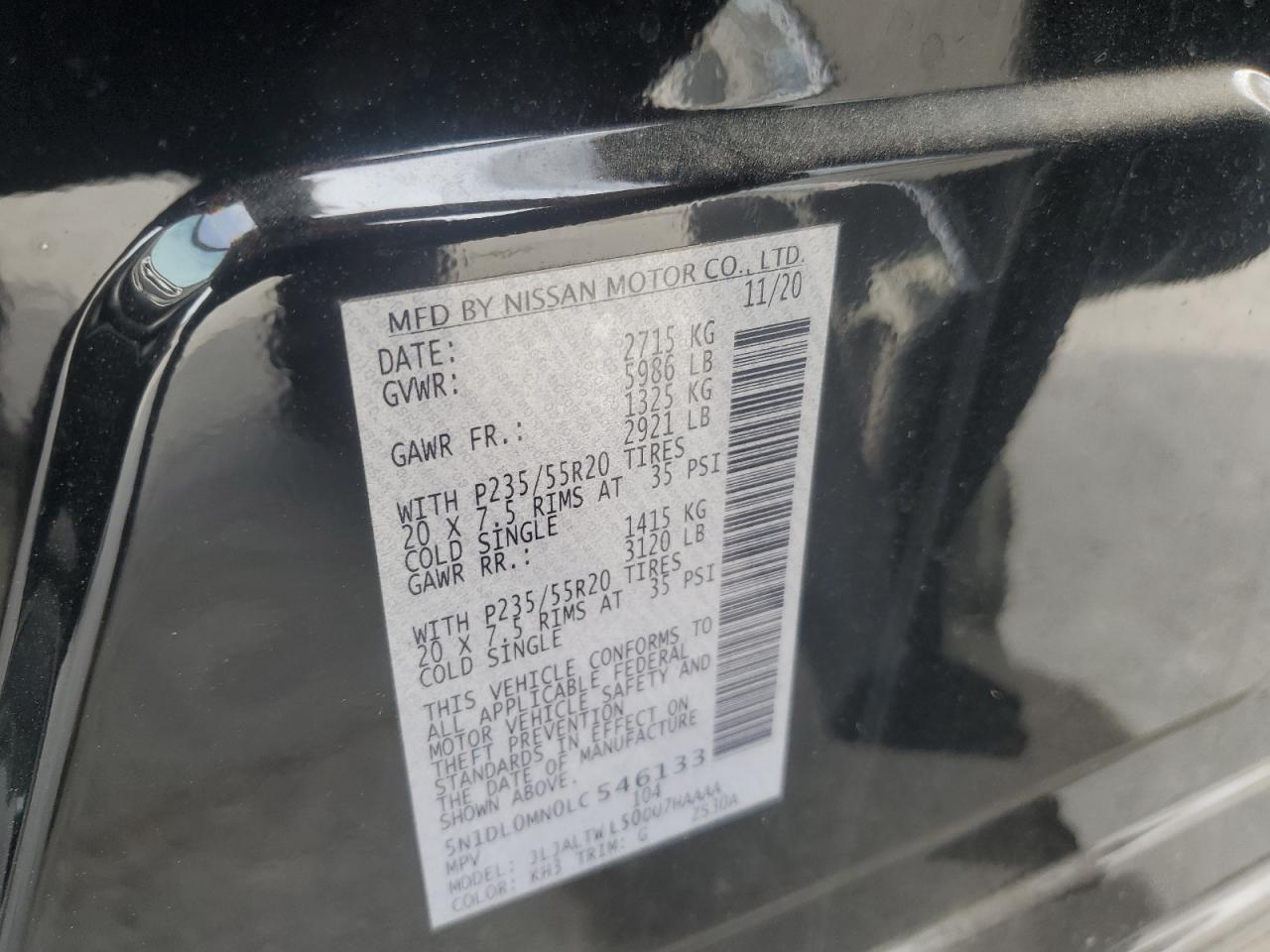 INFINITI Qx Luxe Image 9