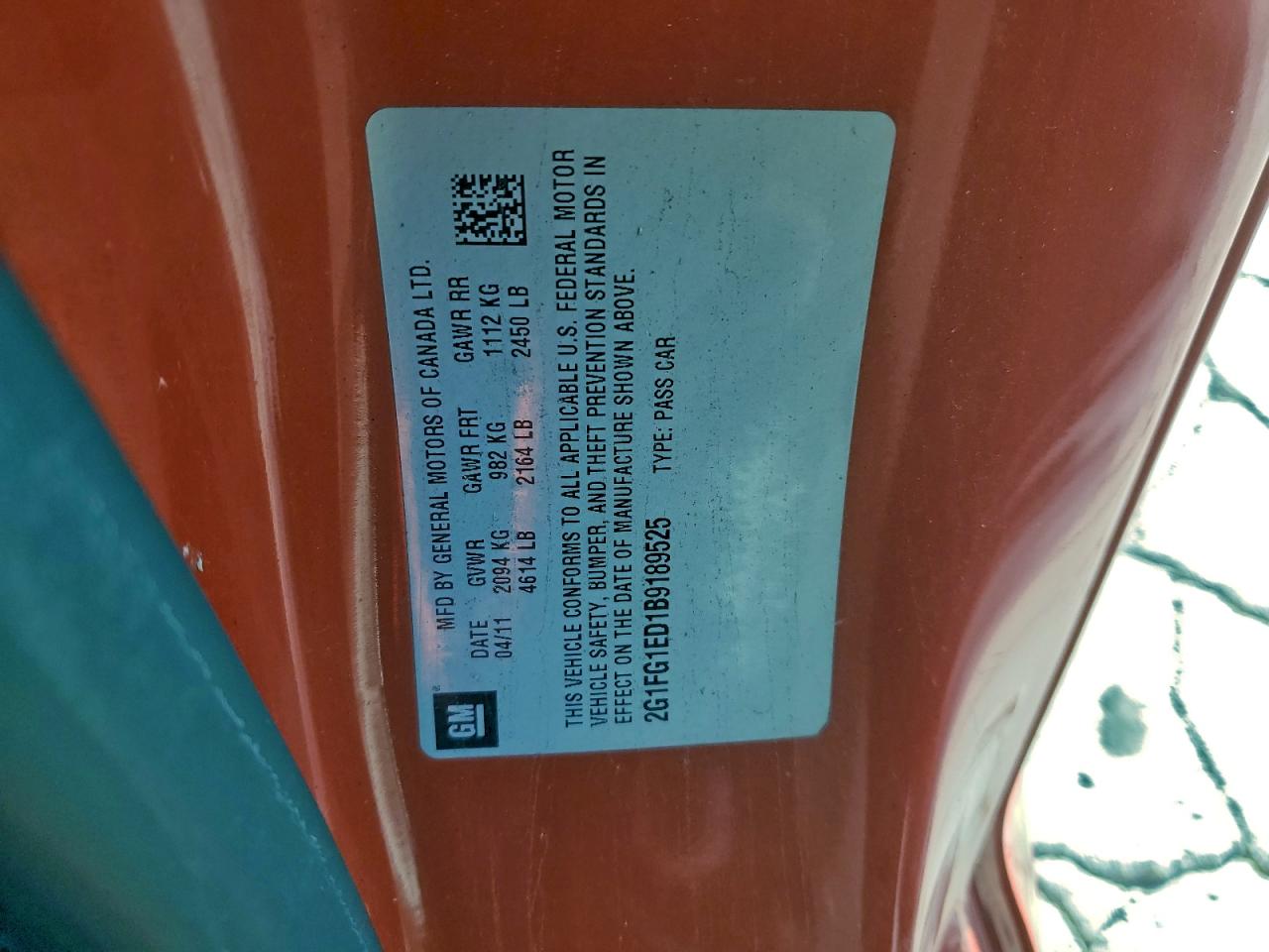 Chevrolet Camaro Lt Image 9