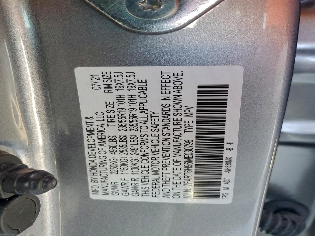 Honda Crv Touring Image 9