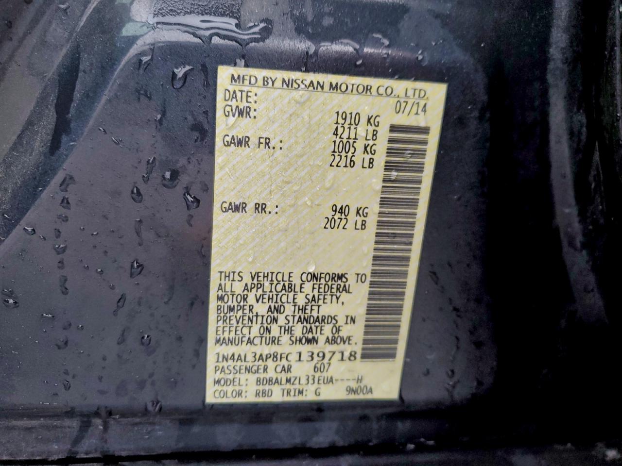 Nissan Altima 2.5 Image 8