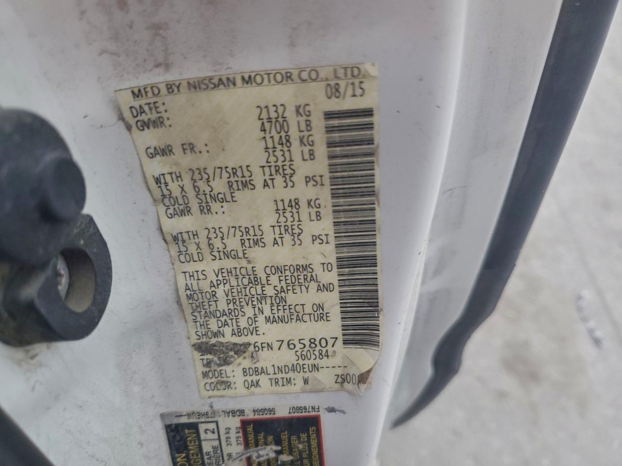 Nissan Frontier S Image 9