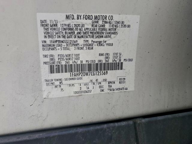 Ford Taurus Se Image 7