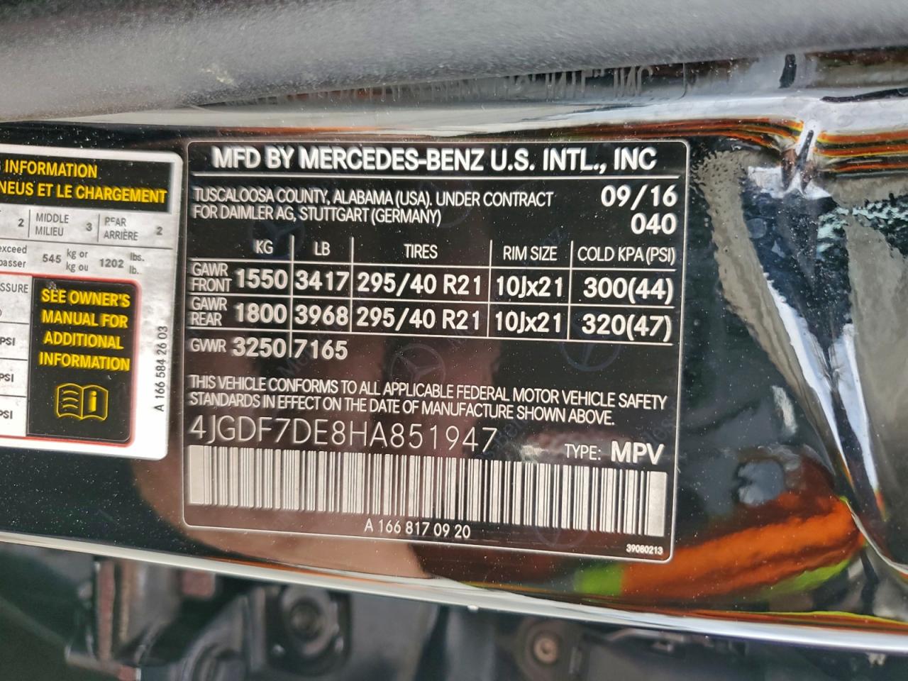 Mercedes-Benz Gls-class 550 4matic Image 12