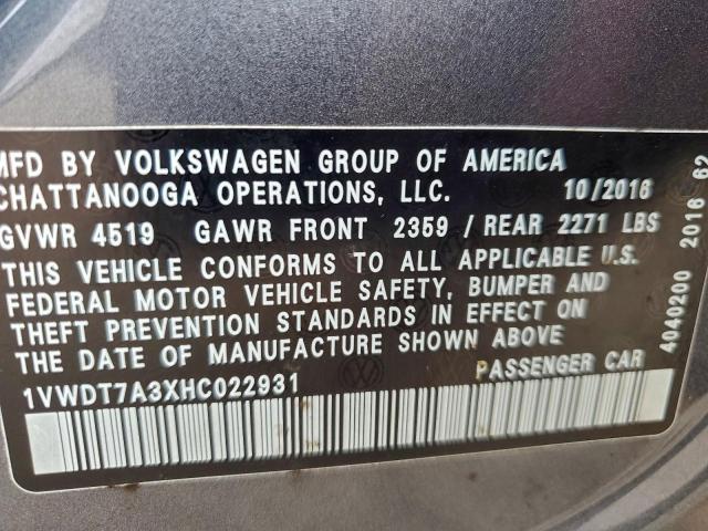 Volkswagen Passat R-line Image 11