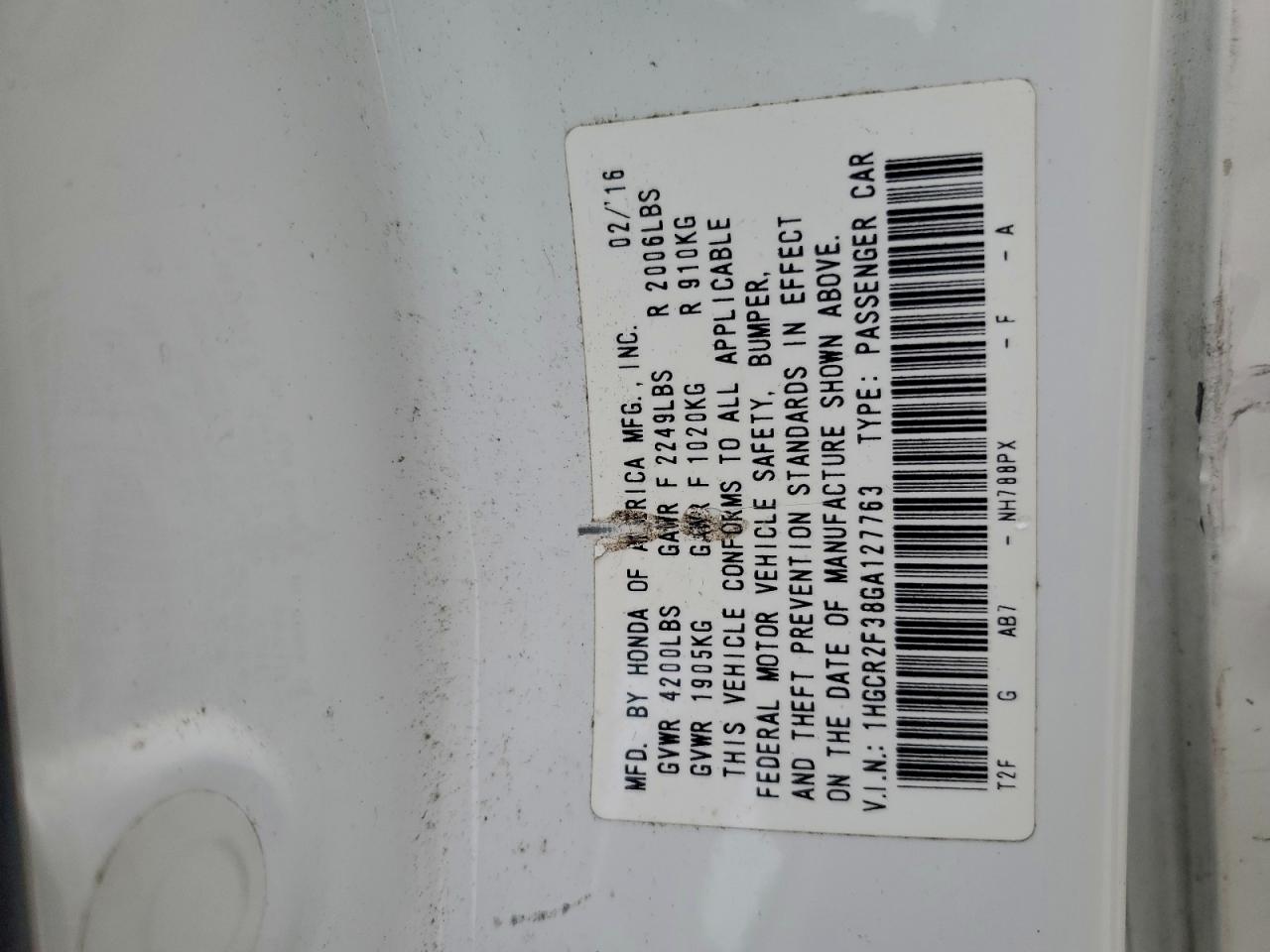 Honda Accord Lx Image 12