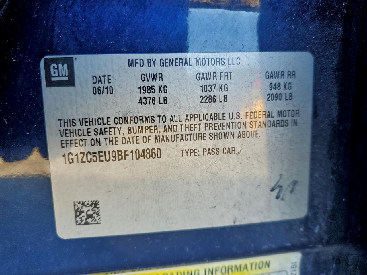 Chevrolet Malibu 1lt Image 11