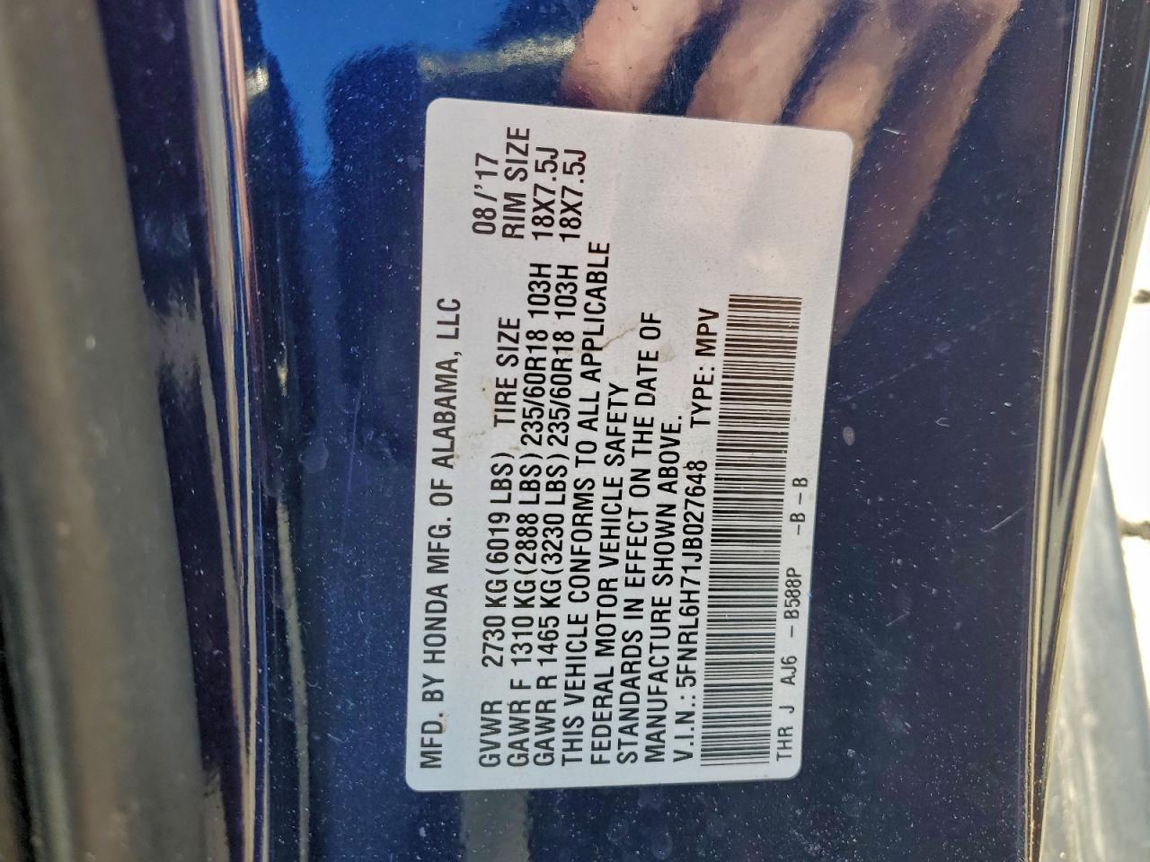 Honda Odyssey Exl Image 14