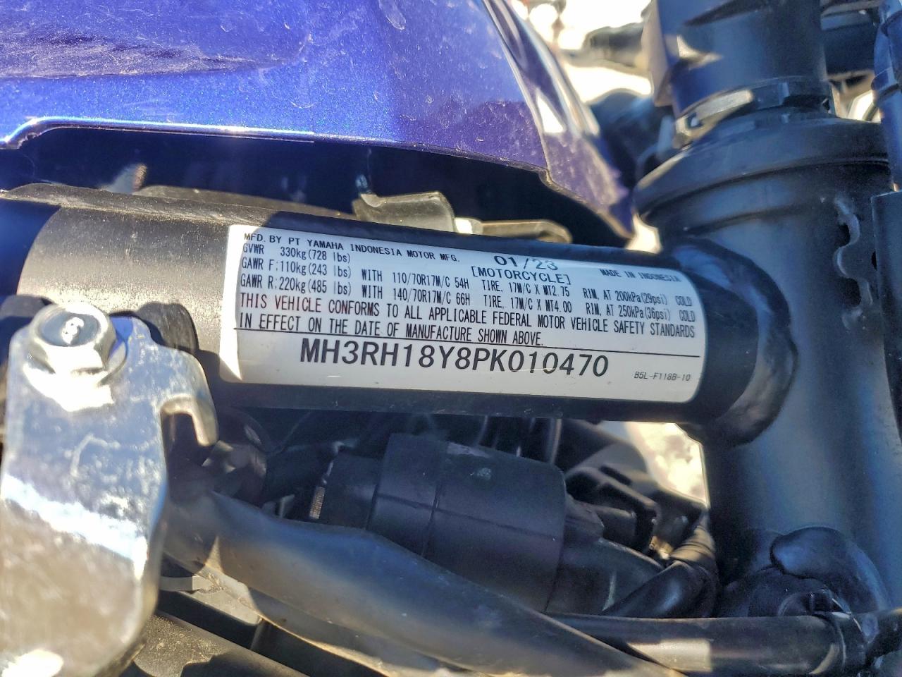 Yamaha Yzf600 A Image 8