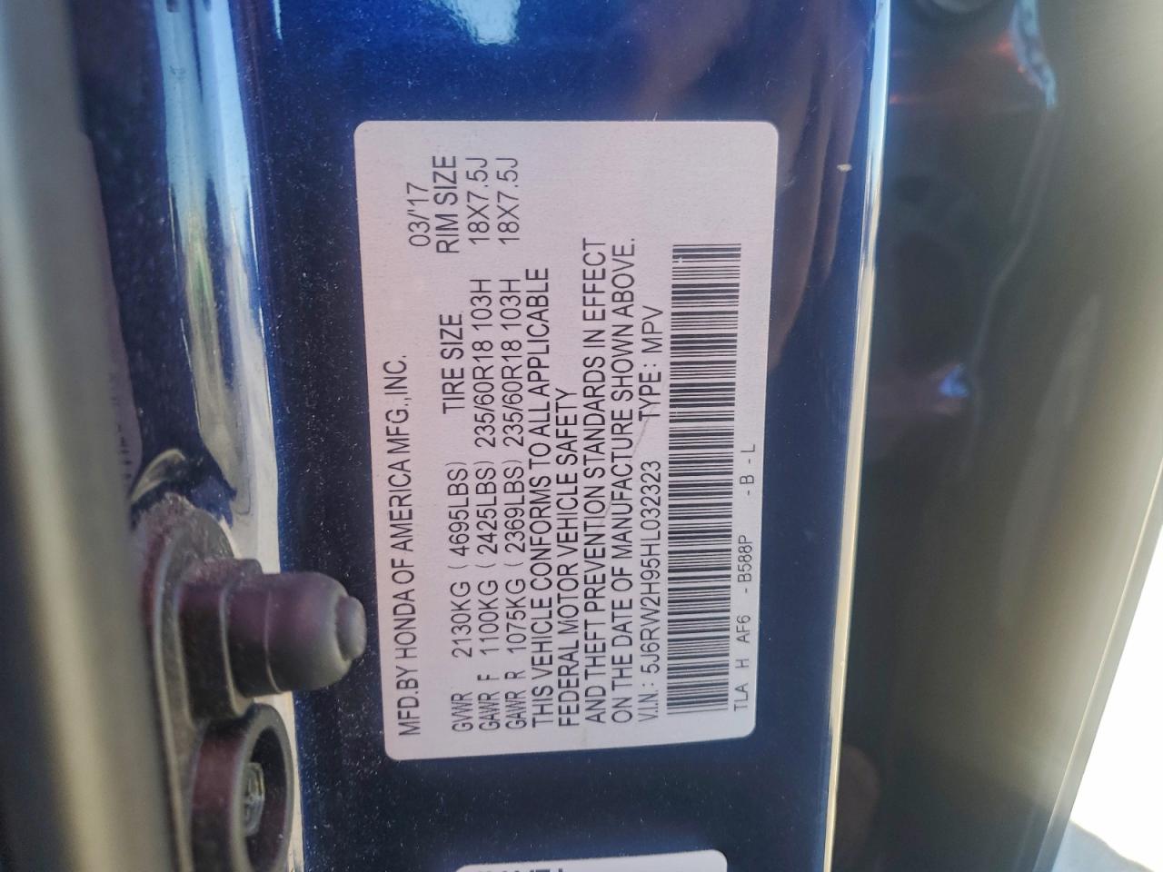 Honda Crv Touring Image 11