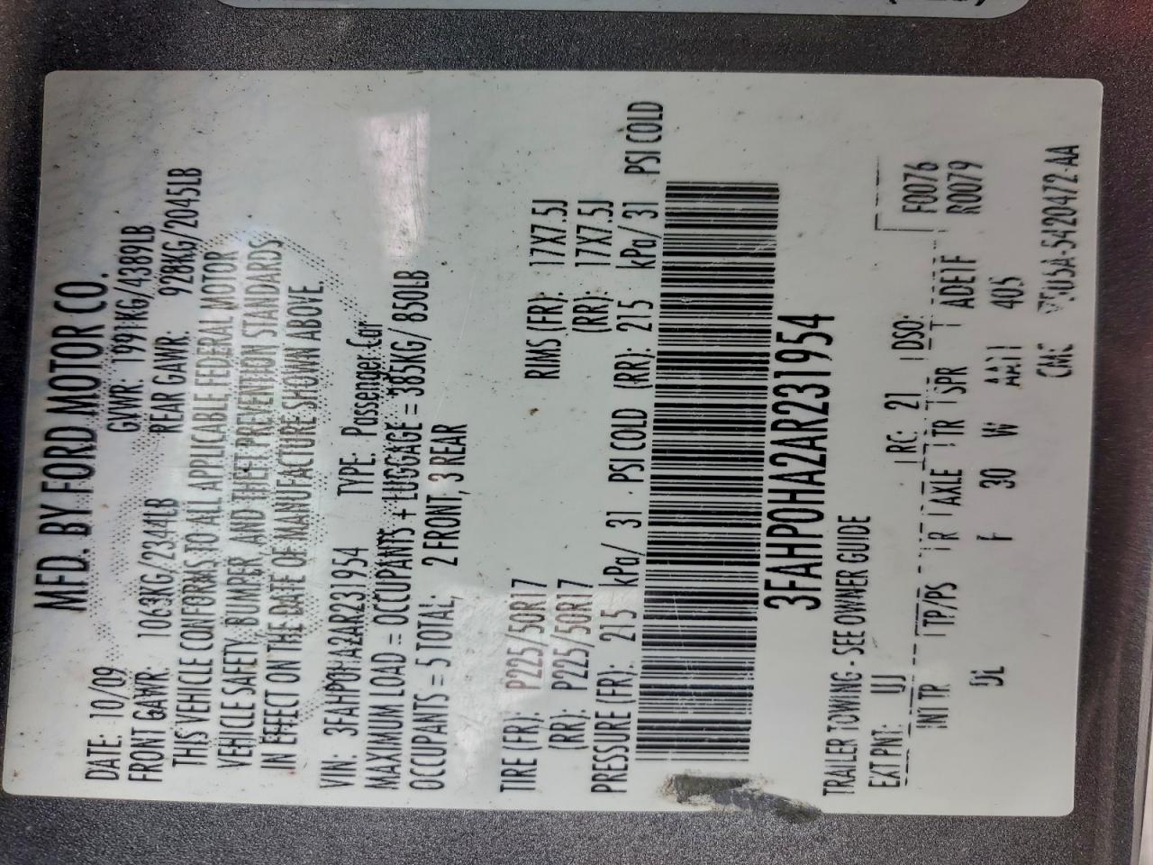 Ford Fusion Se Image 10