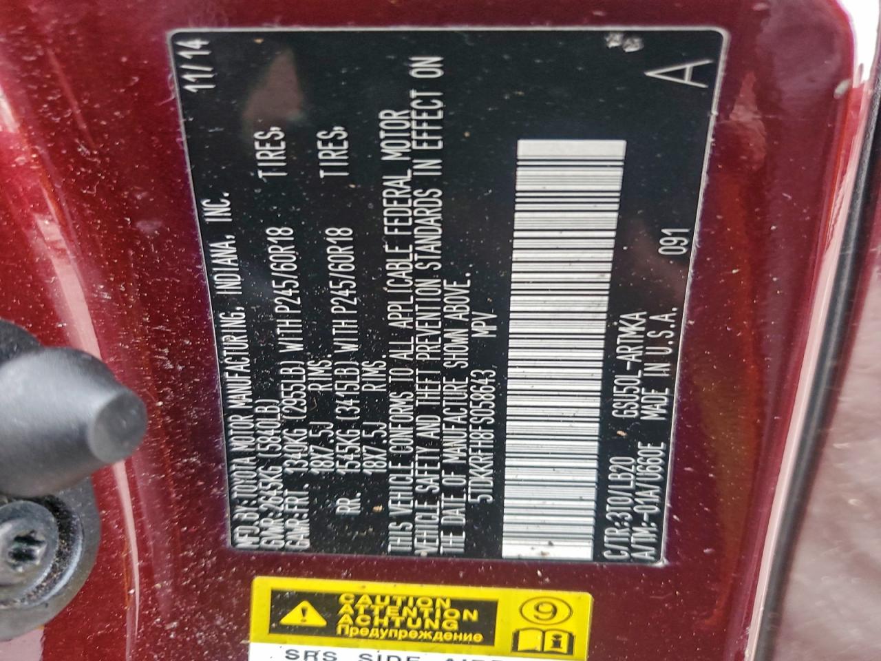 Toyota Highlander Xle Image 11