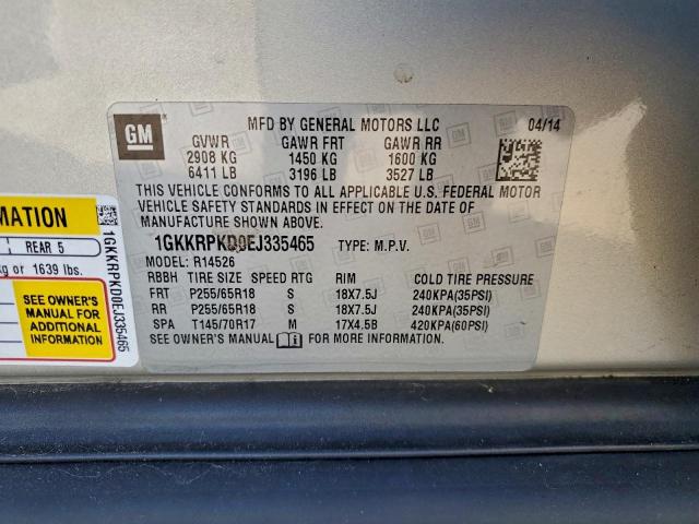 GMC Acadia Sle Image 11