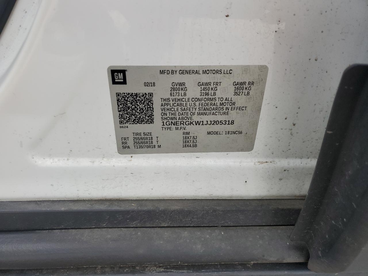 Chevrolet Traverse Lt Image 6