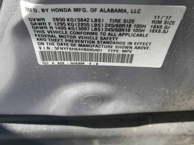 Honda Pilot Exl Image 9