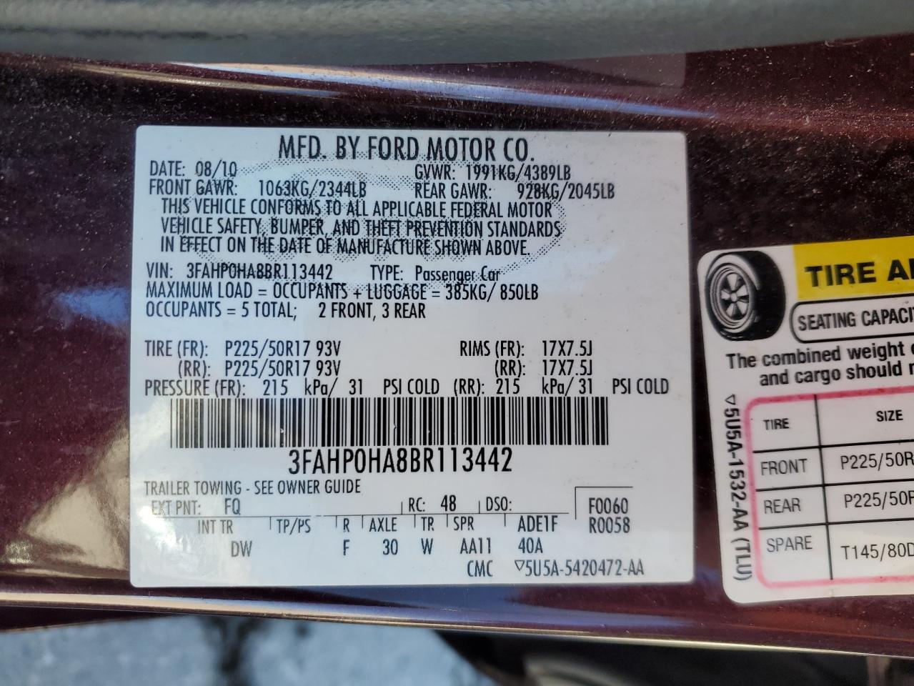 Ford Fusion Se Image 7