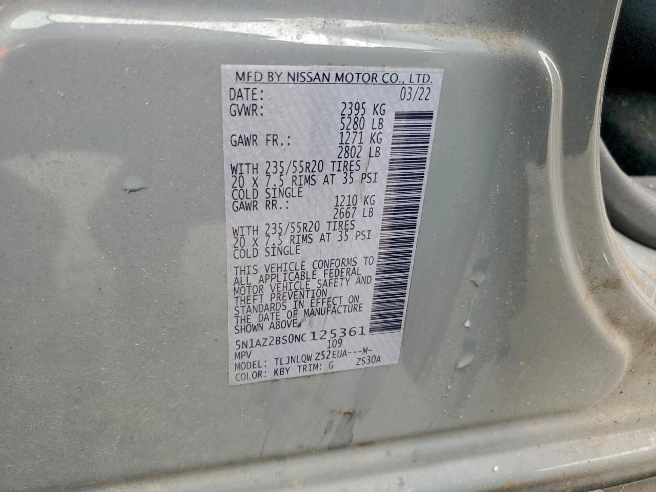 Nissan Murano Sv Image 12