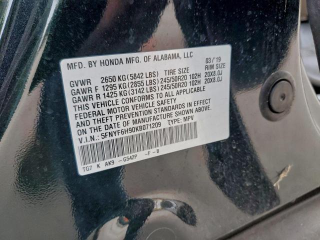 Honda Pilot Touring Image 5