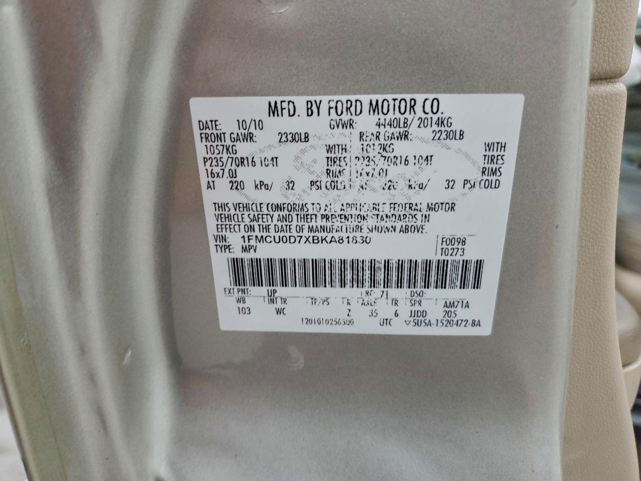 Ford Escape Xlt Image 11