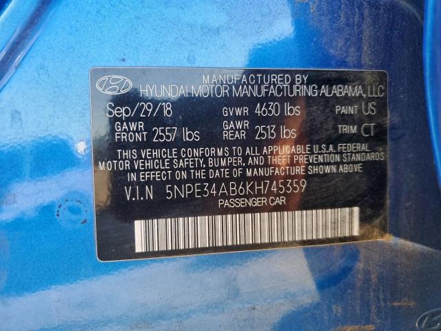 Hyundai SONATA Limited Turbo Image 9