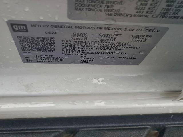 GMC Sierra K1500 At4 Image 10