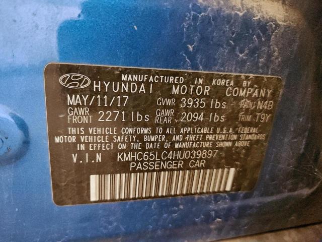 Hyundai Ioniq Blue Image 10