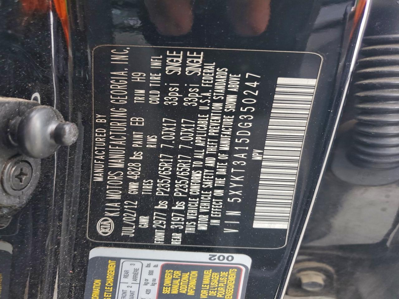 Kia Sorento Lx Image 12