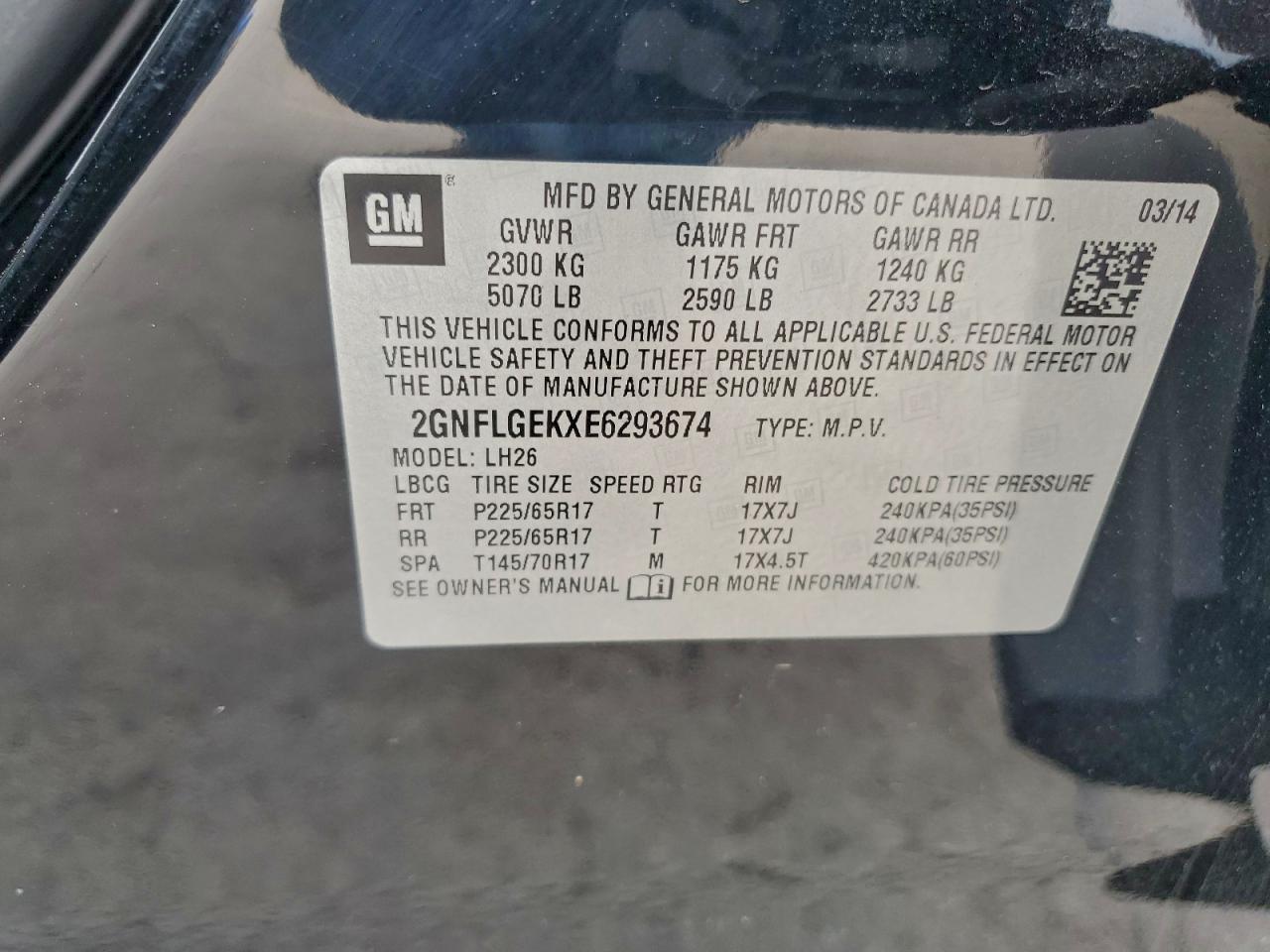 Chevrolet Equinox Lt Image 6