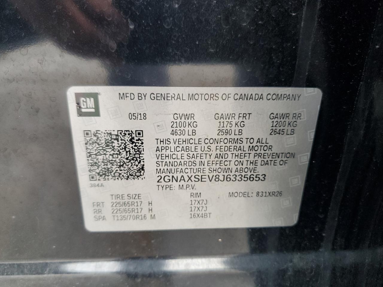 Chevrolet Equinox Lt Image 11