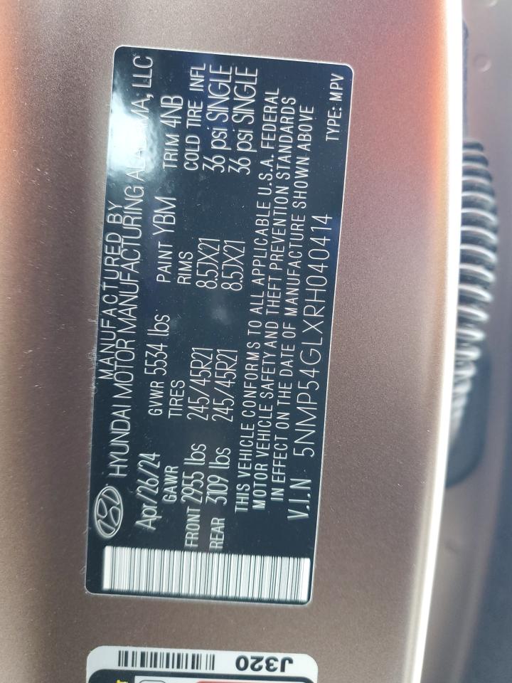 Hyundai SANTA FE Calligraphy Image 11