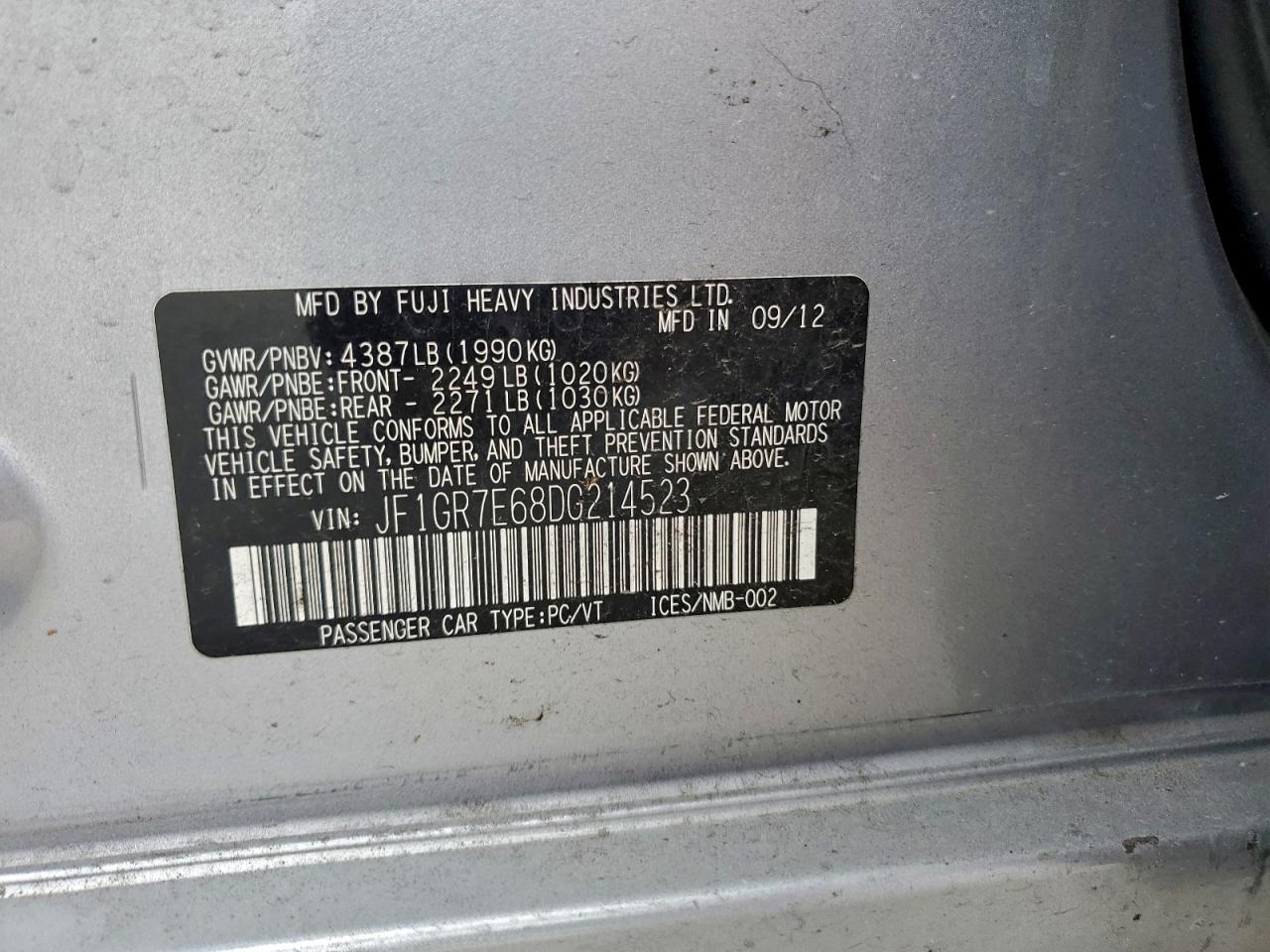 Subaru WRX Wrx Image 8