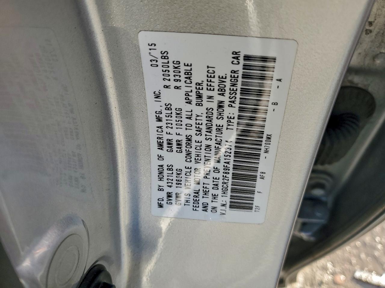 Honda Accord Exl Image 9