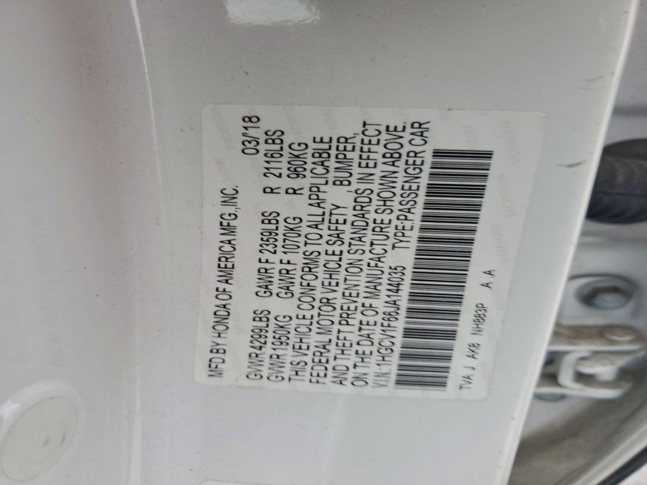 Honda Accord Exl Image 12