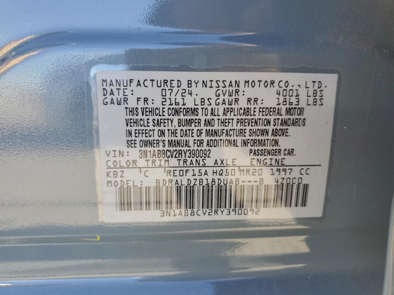 Nissan Sentra Sv Image 10