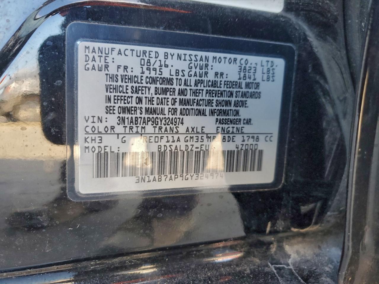 Nissan Sentra S Image 6