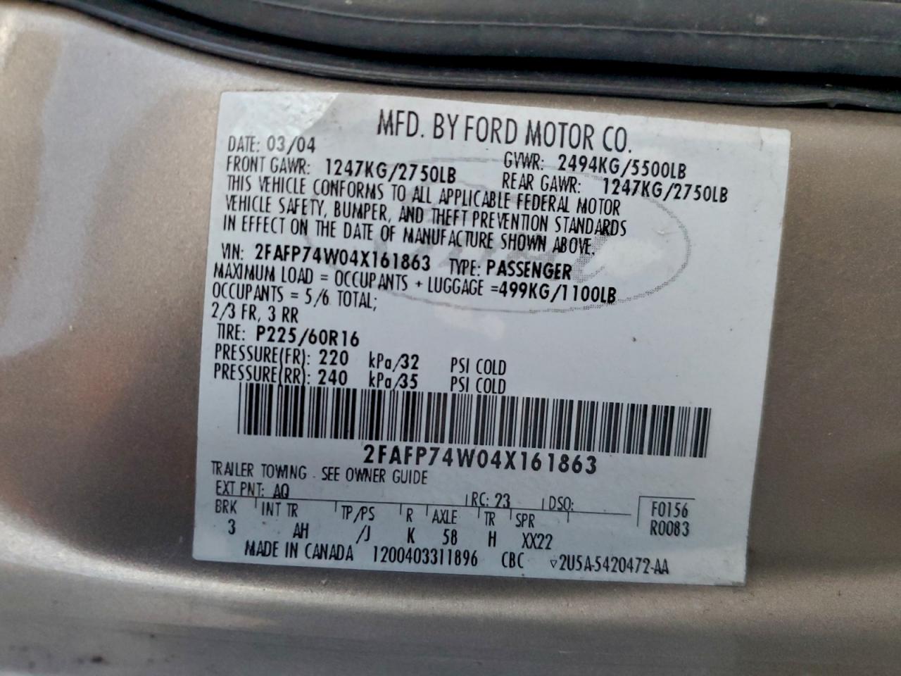 Ford Crown Vic Lx Image 9