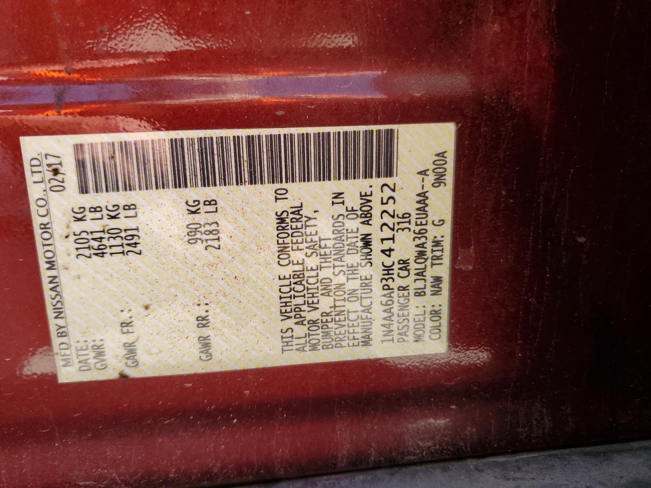 Nissan Maxima 3.5s Image 13